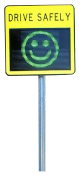 Sign on Post