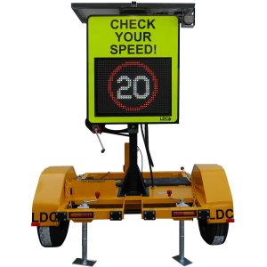 radar speed check thumb